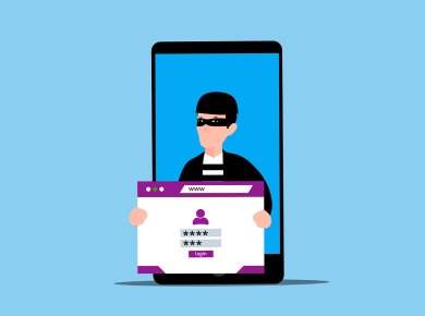 Free phishing scam website vector