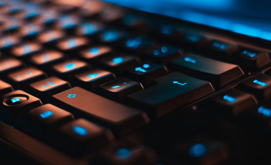 closeup photo of computer keyboard
