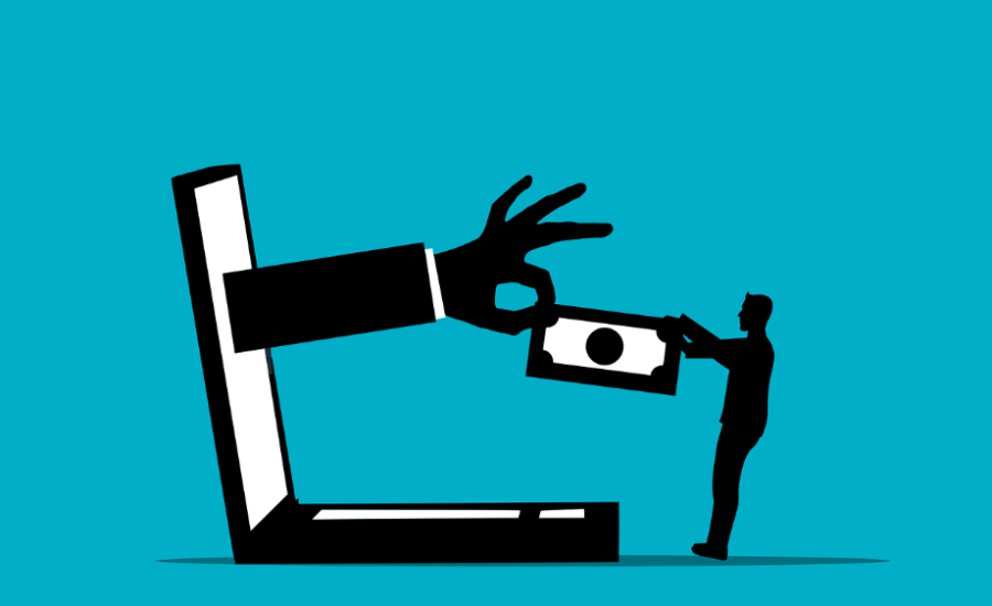 Free scam phishing fraud vector